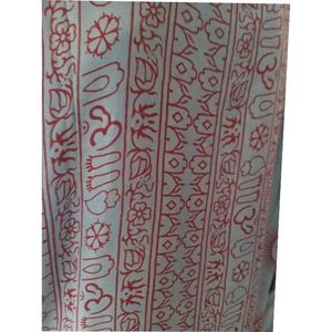 Tela de algodón 100% Om Kurta de alta calidad, precios al por mayor, ropa Lisa personalizada, estilo de artículo antitécnico - Product Image 3