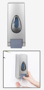 Dispensador Manual de Jabon Liquido - Con boton Push-Cromo-AX02 - Product Image 3