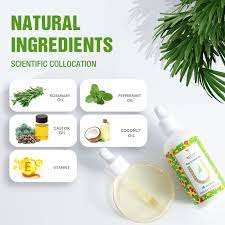 น้ำมันสมุนไพรออร์แกนิกสำหรับบำรุงเส้นผมและขจัดรังแคปราศจากพาราเบนและไม่เหนียวเหนอะหนะทำให้ผมงอกและดูแลหนังศีรษะ - Product Image 3