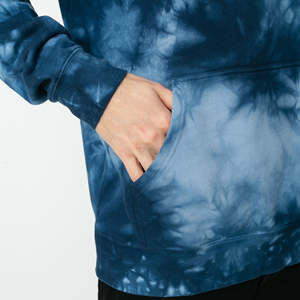 Sweat-shirts d'hiver pour hommes sur mesure en gros, grande taille, 100% coton biologique, impression numérique peu coûteuse, logo tie-dye - Product Image 5