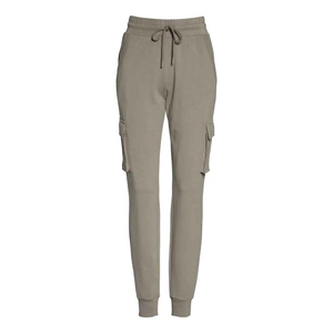 Pantalones de chándal de gimnasio transpirables para mujer, cintura elástica, cintura media, ajustados, deportivos, informales, para correr, para invierno, teñidos planos - Product Image 4