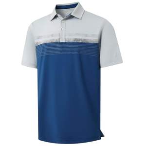 Venta directa de fábrica de los hombres sueltos casuales para Polo Camiseta de manga corta colores afirmados gran oferta de tela de punto - Product Image 4