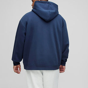 Sweats à capuche respirants pour hommes de qualité supérieure en coton mélangé sur la taille, sweats à capuche confortables et lourds pour hommes - Product Image 4