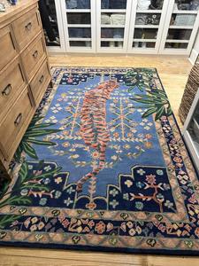 Handcrafted Premium Tufted Rug Animal <b>Print</b> Multi Color Soft Carpet for Living Room Wholesale Deal - Product Image 4