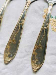 Ensemble élégant de cuillères de couverts en acier inoxydable Couverts parfaits pour accessoires de cuisine de table de mariage - Product Image 4