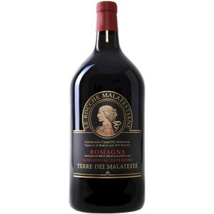 Jeroboam Romagna Sangiovese Superiore DOC Red <b>Wine</b> 3000ml Large Format Italian <b>Wine</b> 1 Bottle Per Box-Le Rocche - Product Image 1