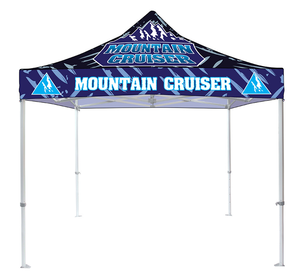 Tentes de stand d'exposition 3x3m (10x10ft) personnalisables avec logo, abri pop-up de marque pour promotion extérieure d'entreprise, en polyester imperméable - Product Image 3
