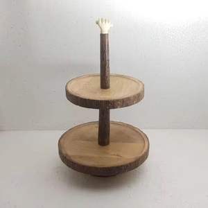 Customised Round Marble/ Wood /Metal Cake Pedestal <b>Display</b> Stand For Birthday Wedding Decor Cake Serving Platter & Cake Server - Product Image 5