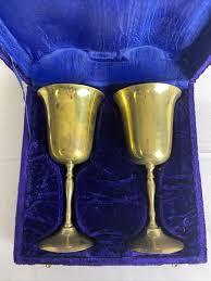 Vintage Brass Wine Goblet Engraved Handmade Chalice Metal Drinking Cup Antique Barware Wedding Gift Decorative <b>Drinkware</b> - Product Image 3