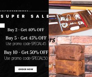 Sac de voyage multifonctionnel de grande capacité LTB-0038 le sac de cosmétique et de lavage de stockage extérieur portable en cuir véritable - Product Image 3