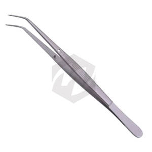 Pinzas Dentales de Acero Inoxidable con Punta Curva para Dentistas y Hospitales Dentales - Product Image 1