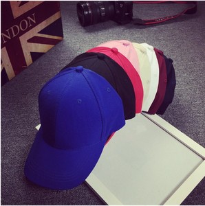 Blue Wool Melton Custom Felt Embroidery Logo Golf <b>Hats</b> Dad <b>Hat</b> Flat Brim Unstructured Baseball Cap With Leather Back Strap - Product Image 6