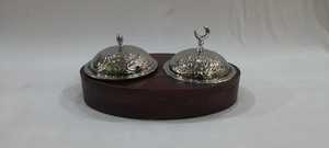 Utensilio de cuchara de té de madera resistente al calor con tapa de ganado y filtro de hojas para servir tetera - Product Image 6