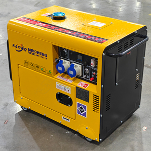 Générateur diesel silencieux KATHER 110V <span class=keywords><strong>220V</strong></span> 380V 10KVA 12KVA Générateurs Générateur électrique 10KW 8KW 5KW Générateur de puissance diesel - Product Image 3