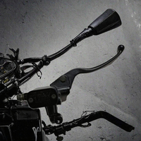 Nouvel ensemble de levier de frein à maître-cylindre avant en alliage d'aluminium pour scooter et moto, conception intégrée, pièces de rechange et de réparation IATF