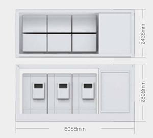 LifePo4 Almacenamiento de energía solar comercial 215KWH Almacenamiento de energía comercial Sistema de batería de litio - Product Image 5
