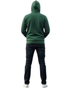 Sudadera con capucha de lana informal para hombre con bolsillo de canguro, sudadera de invierno de algodón suave para uso diario y actividades al aire libre - Product Image 5
