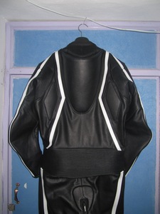 Pantalon et veste de moto de dernière conception de fabrication professionnelle combinaison de moto en cuir de course de moto - Product Image 5