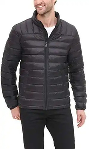 Venta al por mayor precio de fábrica chaqueta Streetwear Retro clásico cremallera hasta los hombres logotipo personalizado chaqueta de invierno para los hombres de moda personalizada - Product Image 6