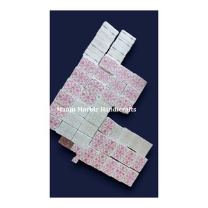 Popular nueva caja con incrustaciones de mármol de diseño elegante y creativo moderno con producto hecho a mano de nácar para regalos especiales de Ramdaan - Product Image 6