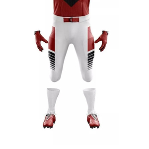 ชุดเสื้อเจอร์ซีย์ฟุตบอลอเมริกันพิมพ์ซับลิเมชันดีไซน์แบบกำหนดเองพร้อมผ้าซับเหงื่อสำหรับสั่งซื้อจำนวนมาก - Product Image 5