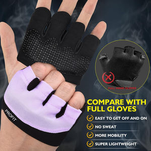 High Quality Gym <b>Gloves</b> <b>Fitness</b> <b>Gloves</b> for Weightlifting Exercise Training with Wrist Support Foam Padded Palm Protection - Product Image 5