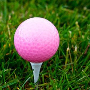 Pink Custom Logo and Design Eco-Friendly Lightweight Polybutadiene Tournament Golf <b>Balls</b> Custom Layer Practice <b>Balls</b> - Product Image 6