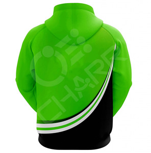 Sweat-shirt unisexe surdimensionné personnalisé 100% coton polaire à capuche Street Wear hiver Hip Hop style avec techniques brodées - Product Image 2