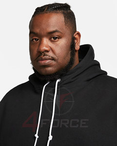 Sweat-shirt à capuche à épaules tombantes pour homme, en molleton de coton 350GSM, personnalisable, streetwear, fournisseur d'usine OEM, marque privée - Product Image 3