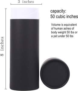 50 Lbs Small Eco Scattering Urn Biodegradable <b>Scatter</b> <b>Tube</b> <b>for</b> <b>Ashes</b> - Cremation Urn <b>for</b> Human <b>Ashes</b> - Urns <b>for</b> <b>Ashes</b> (Set of 1) - Product Image 3