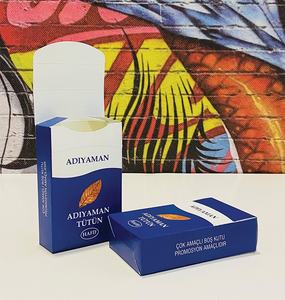 Boîte à cigarettes portable de luxe en carton, étui à tabac personnalisé avec tiroir en papier, emballage rigide de poche haut de gamme, réutilisable et écologique, 20 unités - Product Image 6