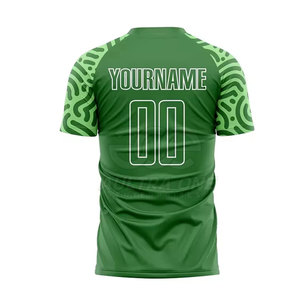 Camiseta de Fútbol Premium para Hombre, Cuello Redondo, 100% Poliéster, Ecológica, Ligera, Transpirable, de Secado Rápido, para Entrenamiento Atlético - Product Image 2