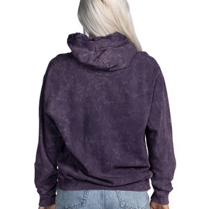 Custom Heavyweight Oversized <b>Women's</b> Hoodie 100% Cotton Eco-Friendly Breathable <b>Fleece</b> Front Logo Casual Winter Solid <b>Pattern</b> - Product Image 2