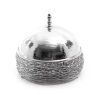Plat à gratin de luxe moderne arabe, en acier inoxydable, taille/forme/couleur personnalisées, écologique, compatible gaz et induction