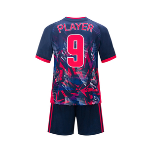 Conjunto de Camisetas de Fútbol Personalizadas y Transpirables con Sublimación de Manga Corta para Equipos - Product Image 3