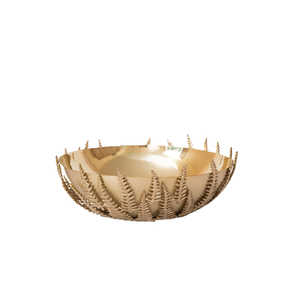 Bol décoratif en résine au design moderne, nouveau bol en métal fini pour service, plat de luxe décoratif pour table - Product Image 4