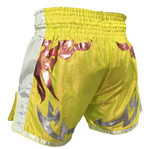 2026 Best Selling Custom Logo Sublimation Printing Muay Thai Shorts Satin Polyester/Cotton Unisex - Product Image 2