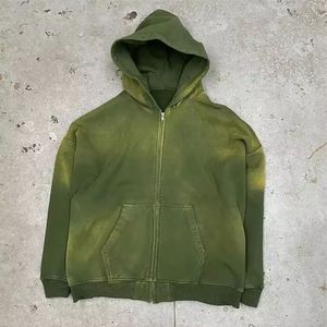 2024 nuevo estilo algodón polar Vintage Oversize Hoodie Dropped Shoulders Hoodie Heavy Weight Acid Wash Hoodies - Product Image 6