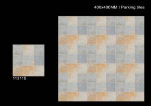 Baldosas de Porcelana para Exteriores, 400x400 mm, Resistentes, Acabado Mate, para Áreas Exteriores - Product Image 2