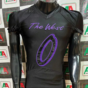 Maillot de football américain fan jersey parent sublimation broderie grande taille support personnalisé Fabricant d'usine au Pakistan - Product Image 1