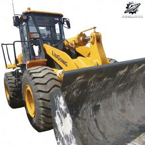 Chargeuse sur pneus LIUGONG50 d'occasion, 16 tonnes, godet de 3 m³, marque chinoise d'origine, 95% neuve, construction, faible nombre d'heures, certifiée CE, d'occasion - Product Image 1