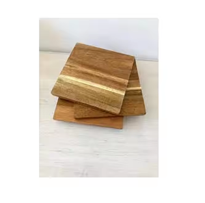 Sous-verre à thé pour table à manger Utilisation de mariage et de fête Sous-verre en bois par Crescent Crafts - Product Image 4