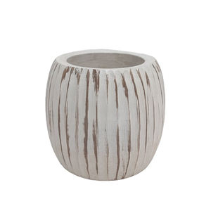 Bougie en cuir de conception fantaisie votive couleur marron forme ronde pour la décoration de mariage à la maison et de fête bougeoir votif - Product Image 5