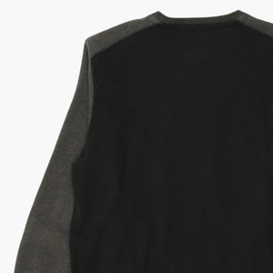 Men's Sweatshirt <b>Jumper</b> Dual Tone Colourblock Cotton Blended Casual Oversized Basics Sweatshirt - Product Image 5