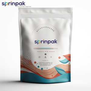 ถุงโปรตีนไมลาร์ พิมพ์กราเวียร์ เกรดอาหาร สีขาวด้าน แบบตั้งได้ บรรจุภัณฑ์ฟอยล์อะลูมิเนียม ซิปล็อค สำหรับนมผงเด็ก - Product Image 3