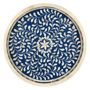 Plateau de service de luxe en incrustation d'os de haute qualité, style Art déco, pour mariage, Ramadan et Eid - Product Image 5