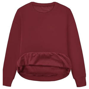 เสื้อฮู้ดดี้ผู้ชายสำหรับฤดูหนาว ผ้าถัก แขนยาว คอกลม พิมพ์โลโก้ได้ตามต้องการ ระบายอากาศได้ดี เป็นมิตรกับสิ่งแวดล้อม ผลิตจากโพลีเอสเตอร์/ผ้าฝ้าย - Product Image 3