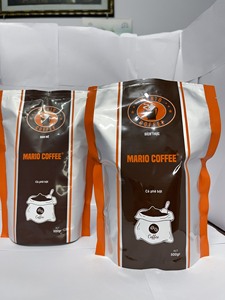 Café molido Arábica auténtico, Café en polvo de la marca Mario, 12 meses de vida útil, origen vietnamita, 500gr/bolsa - Product Image 2