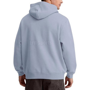 Winter Men's Comfortable Stylish Fit Quarter Zip Hoodies with Breathable Quick Dry Eco-Friendly Polyester/Cotton Lightweight - Product Image 3