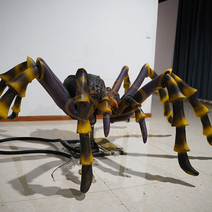 Mô hình nhện mô phỏng điện trong nhà thực tế cho các trung tâm mua sắm khu vực công cộng mô phỏng động vật kim loại cho công viên giải trí - Product Image 4